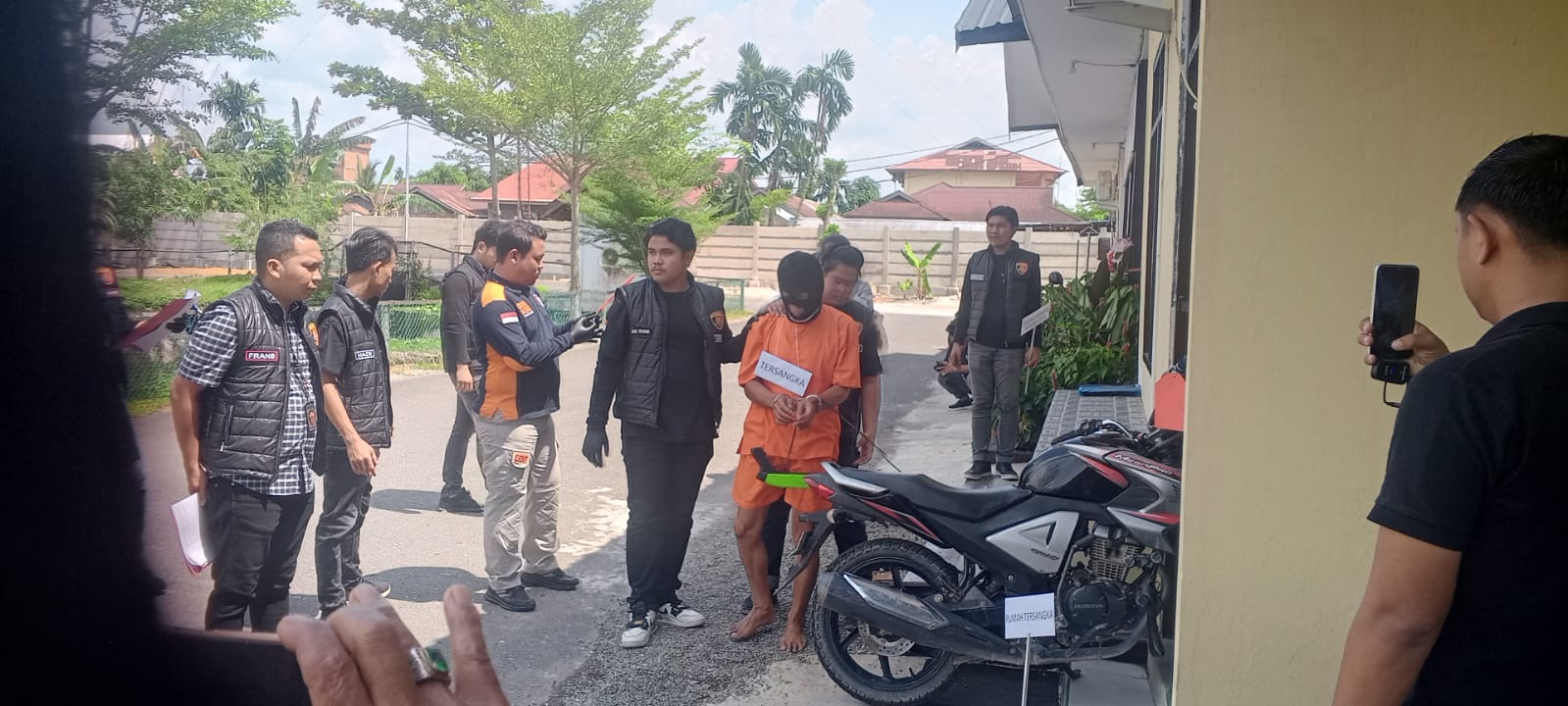 Pembunuhan Sadis di Tebing Tinggi, Rekonstruksi Perlihatkan 15 Adegan